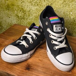 Converse Chuck Taylor All Star Multi Tongue Rainbow Sneakers W Sz 6